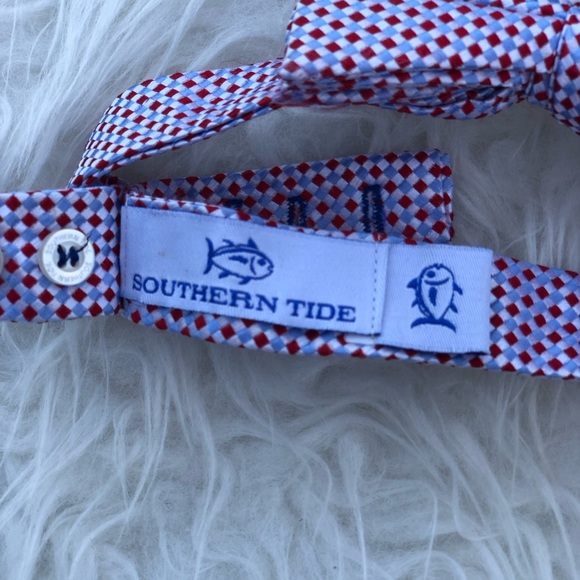 Southern Tide men’s checkered bow tie - Picture 2 of 2